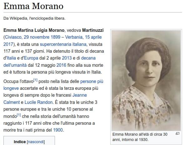 Emma Martina Luigia Morano - vikipedia
