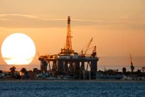 Oil Drilling Platform - Walvis Bay - Namibia